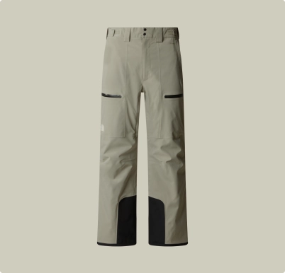 pantalon de randonnée beige de la marque the north face